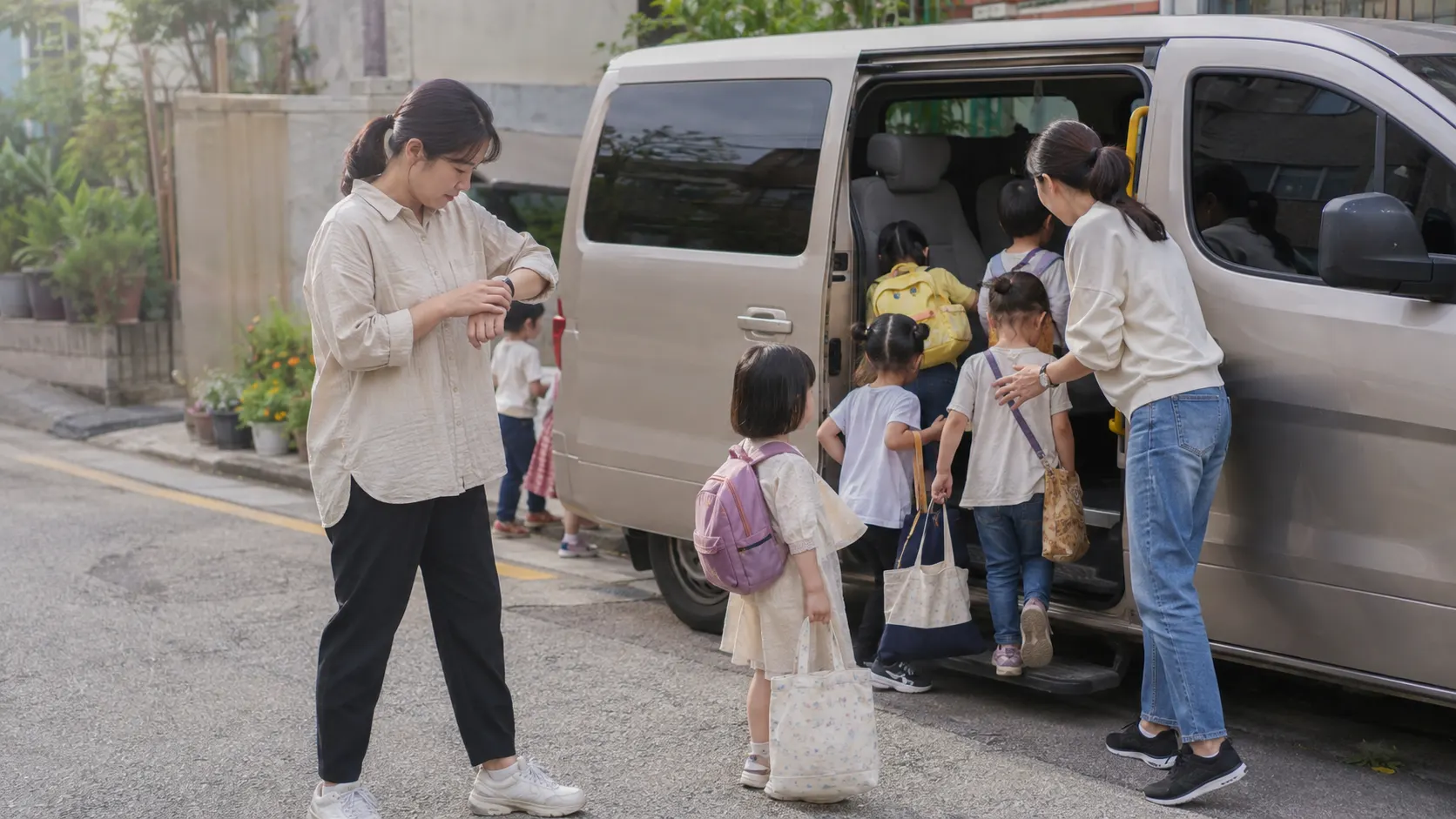 집결부터 귀가까지, 체험 일정표에 따로 표시해야 할 시간 설명 이미지