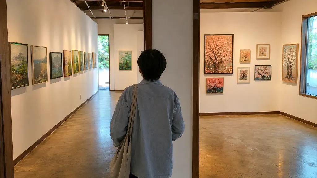상설전과 특별전을 구분할 때 살펴볼 전시 목적과 작품 구성 설명 이미지