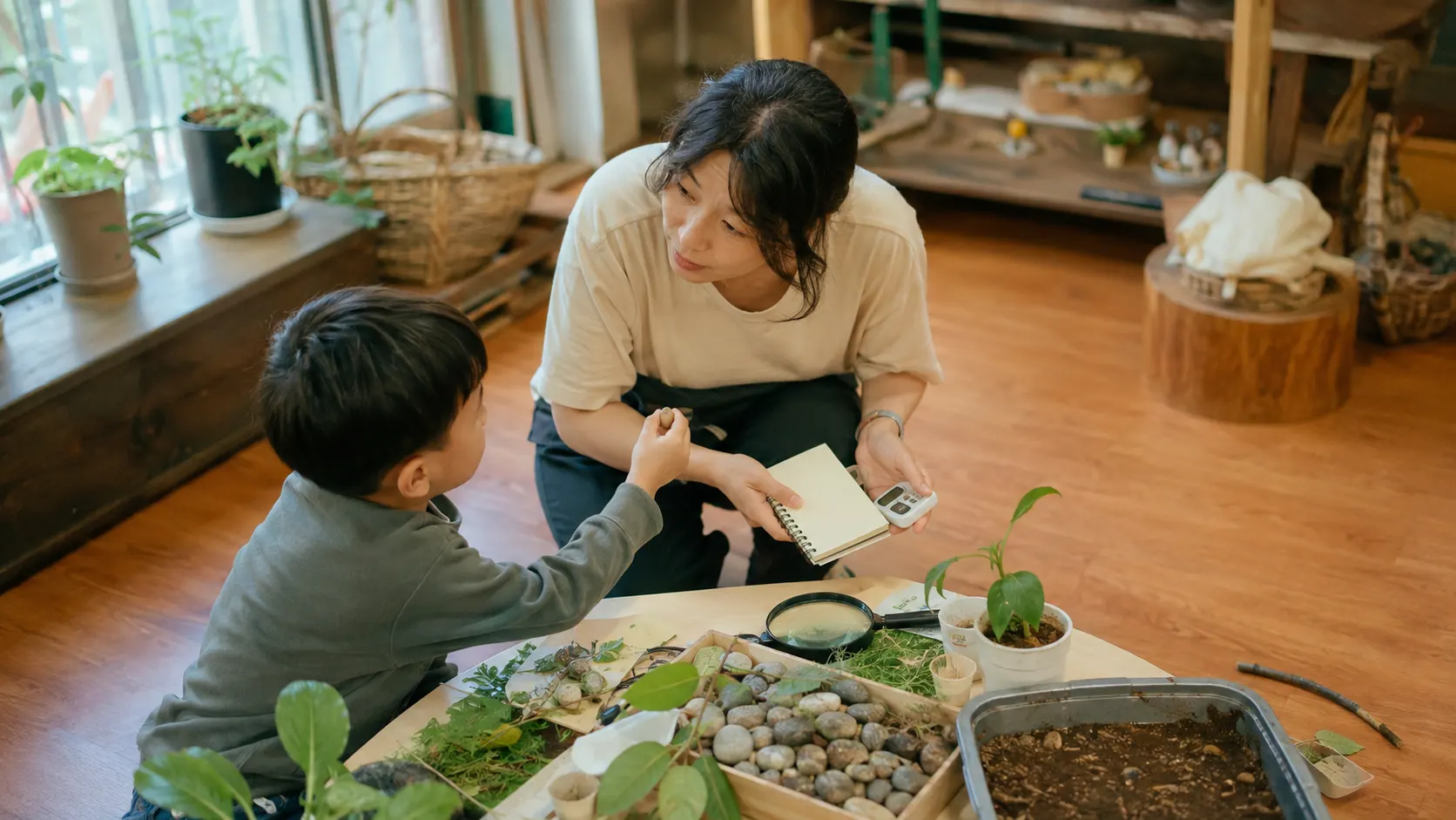 체험 후기에 아이의 반응과 다음 활동의 개선점을 기록하는 법 설명 이미지
