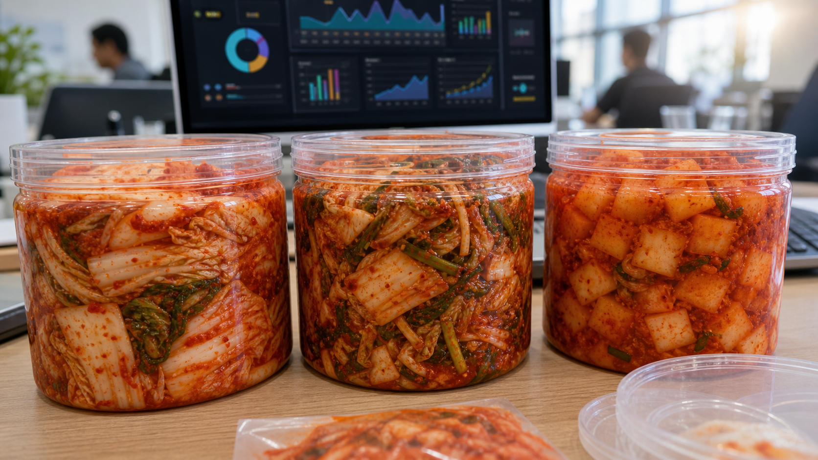 식당 김치 납품 관련 춘자네명품김치 안내 이미지
