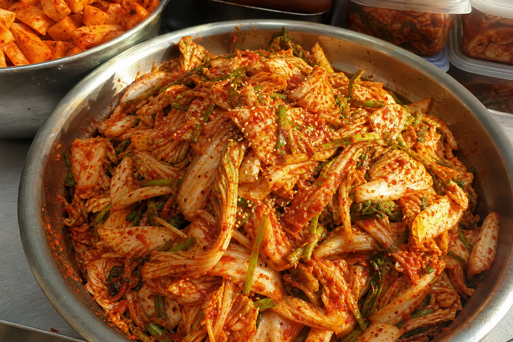 매장 반찬에 맞는 겉절이