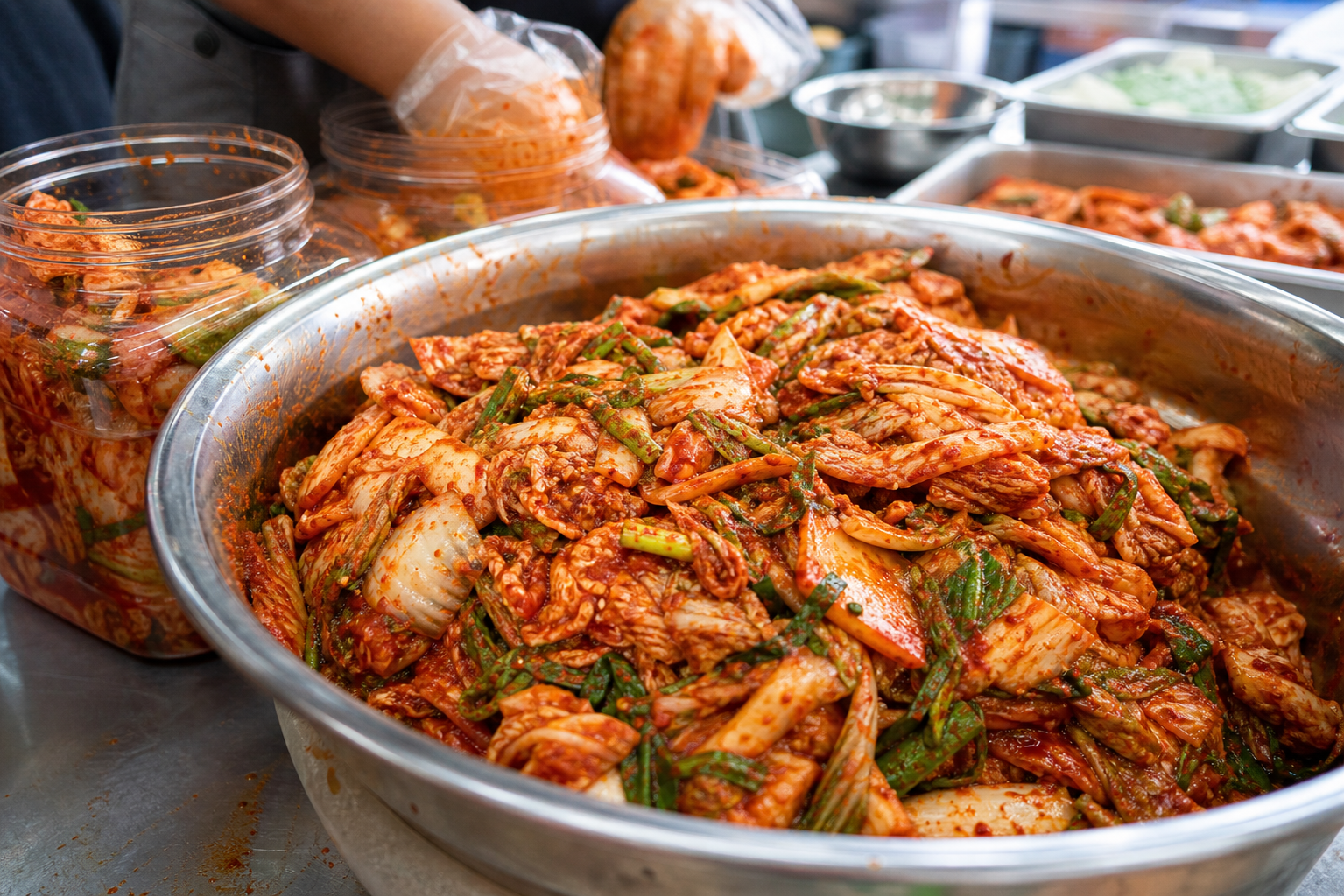 매장 반찬 운영에 맞춘 겉절이