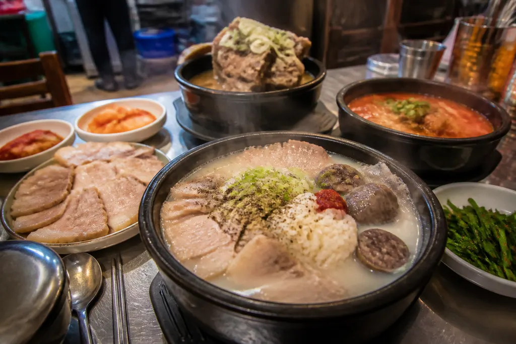 메뉴를 좁히는 순서