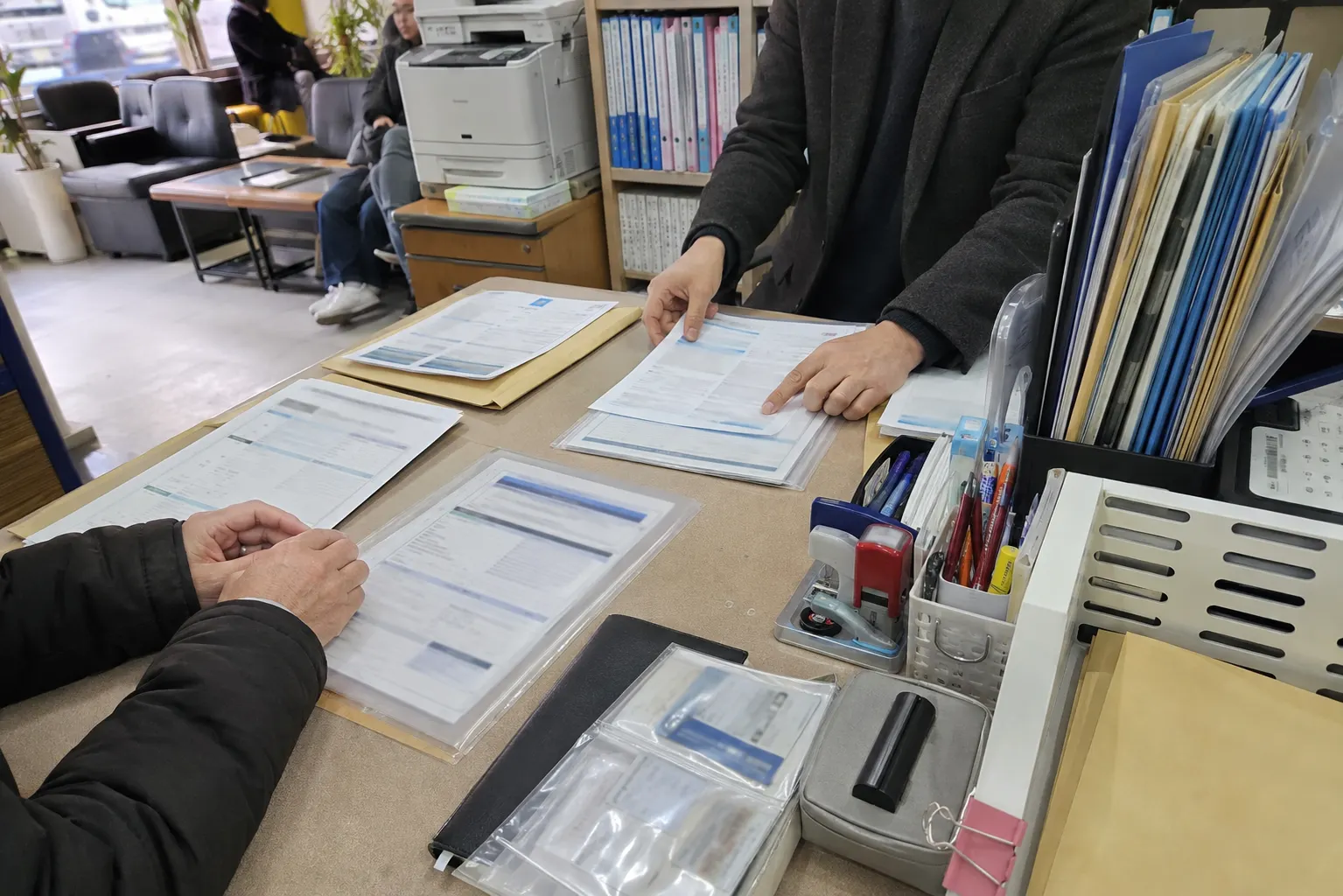 보험처리 상담과 서류 준비