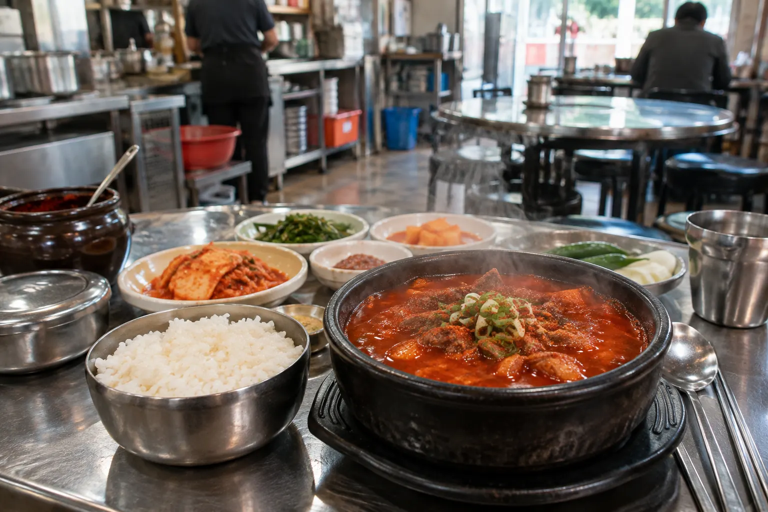정식과 지옥국밥