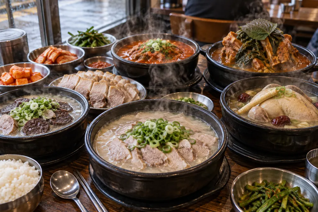 보양식의 인기와 메뉴 선택은 별개