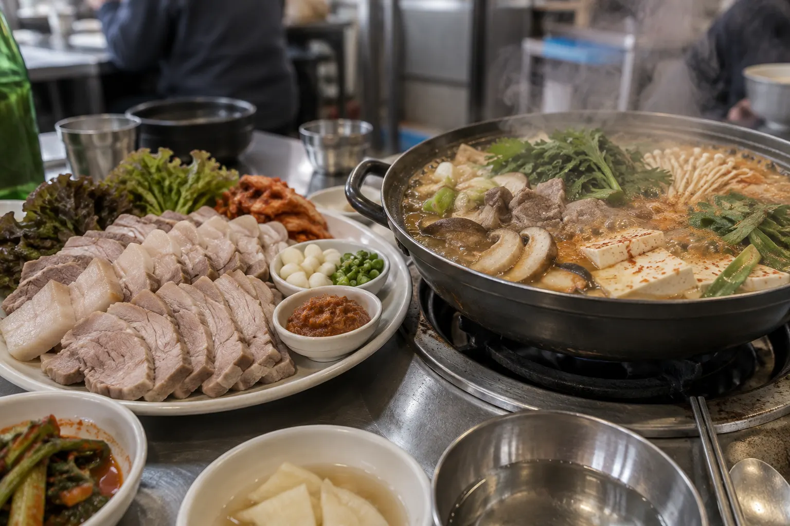 수육과 전골의 차이