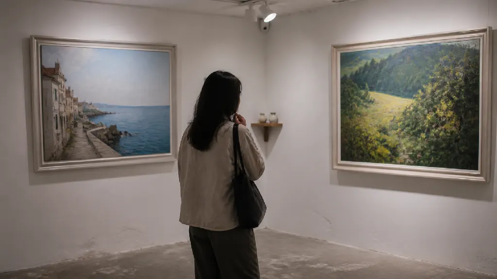 화랑·미술 전시 분야를 처음 알아볼 때 확인할 기본 원리 설명 이미지