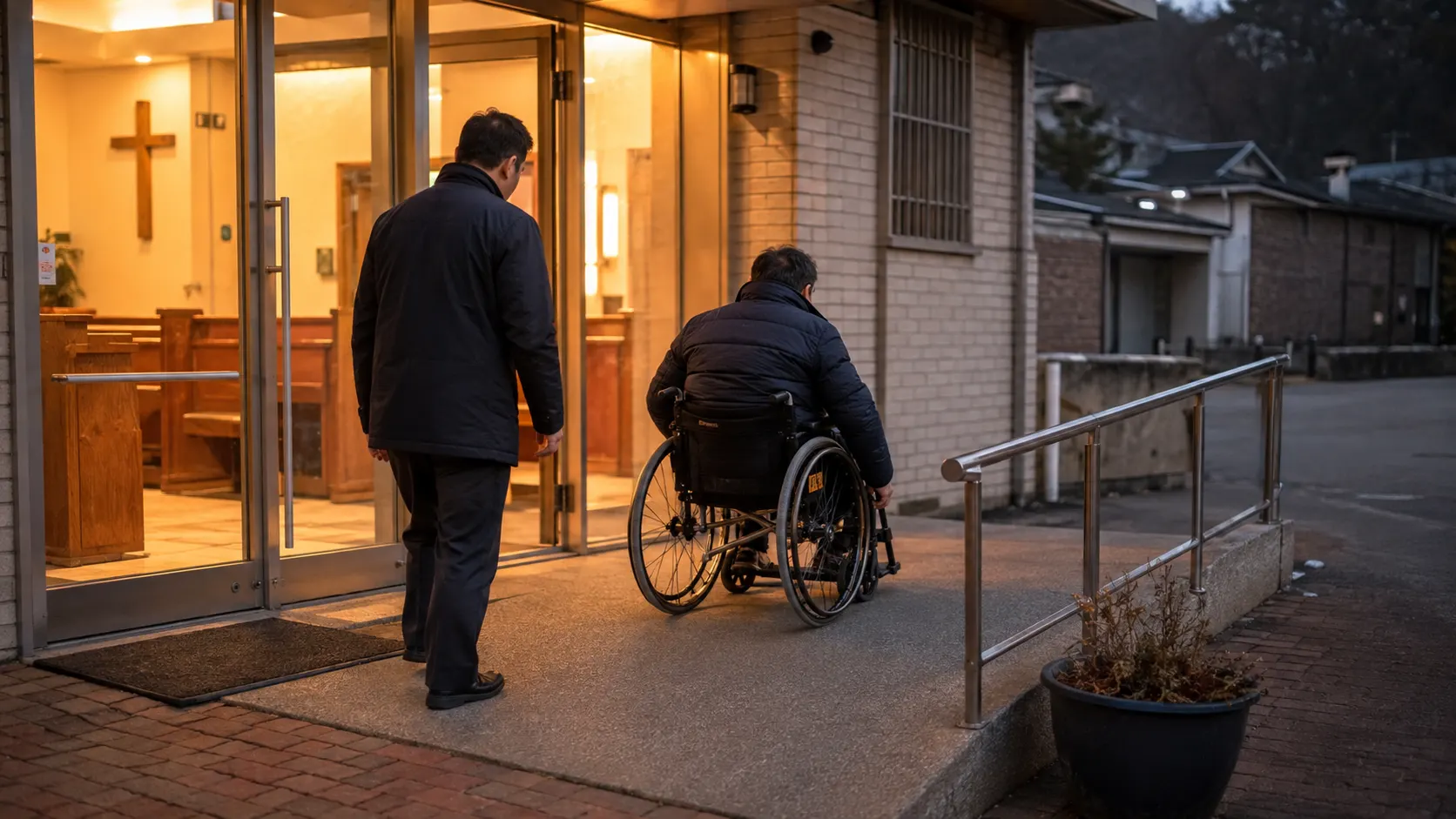 장애인과 비장애인이 함께 예배하려면 무엇을 살펴야 할까 설명 이미지
